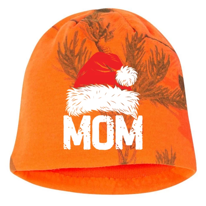 Mom Santa Christmas Family Matching Pajamas Mama Xmas Funny Gift Meaningful Gift Kati - Camo Knit Beanie