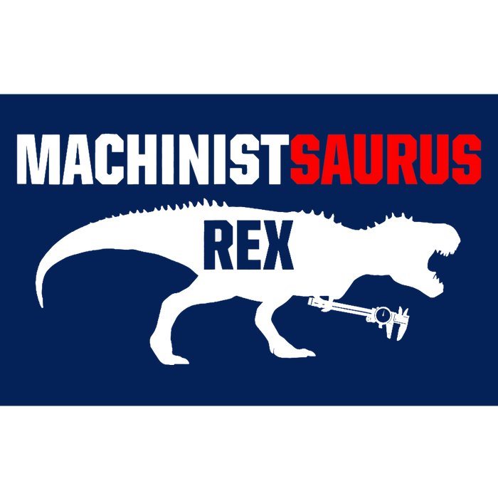 Machinist SaurusRex CNC Machine Operator Machining Bumper Sticker