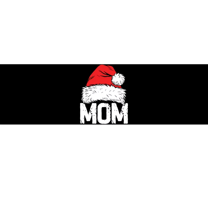 Mom Santa Christmas Family Matching Pajamas Mama Xmas Mother Bumper Sticker