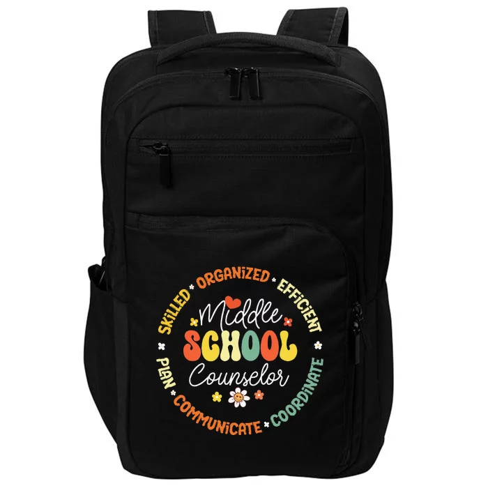 Middle School Counselor Back To School For Teacher Impact Tech Backpack