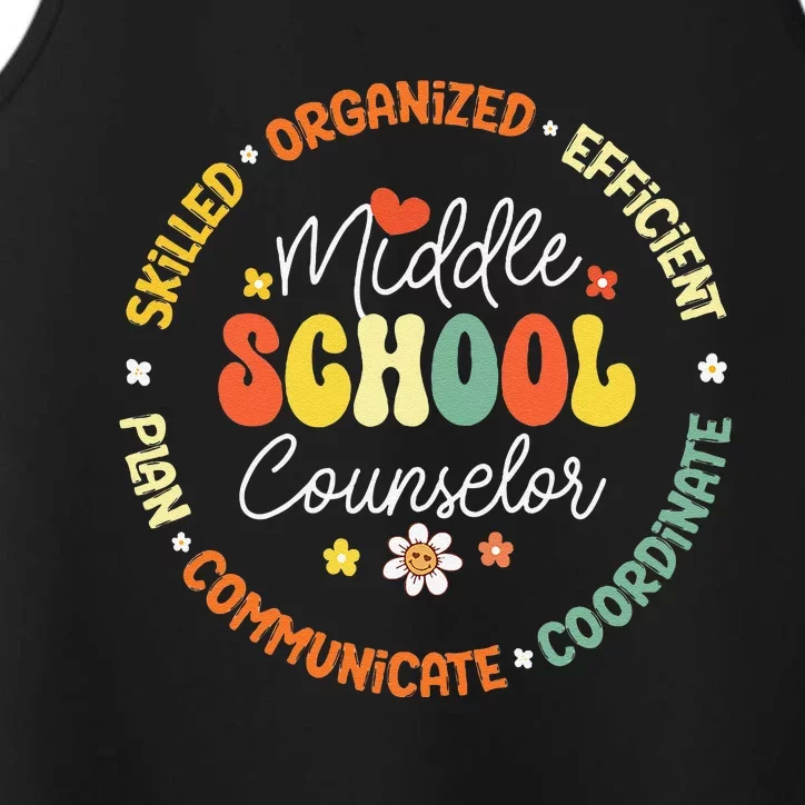 Middle School Counselor Back To School For Teacher Performance Tank