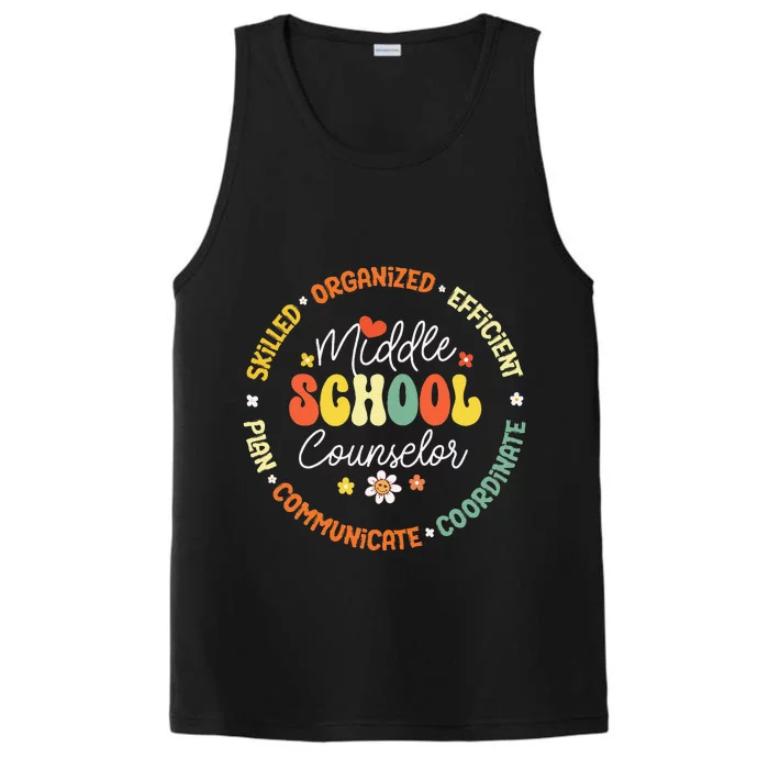 Middle School Counselor Back To School For Teacher Performance Tank