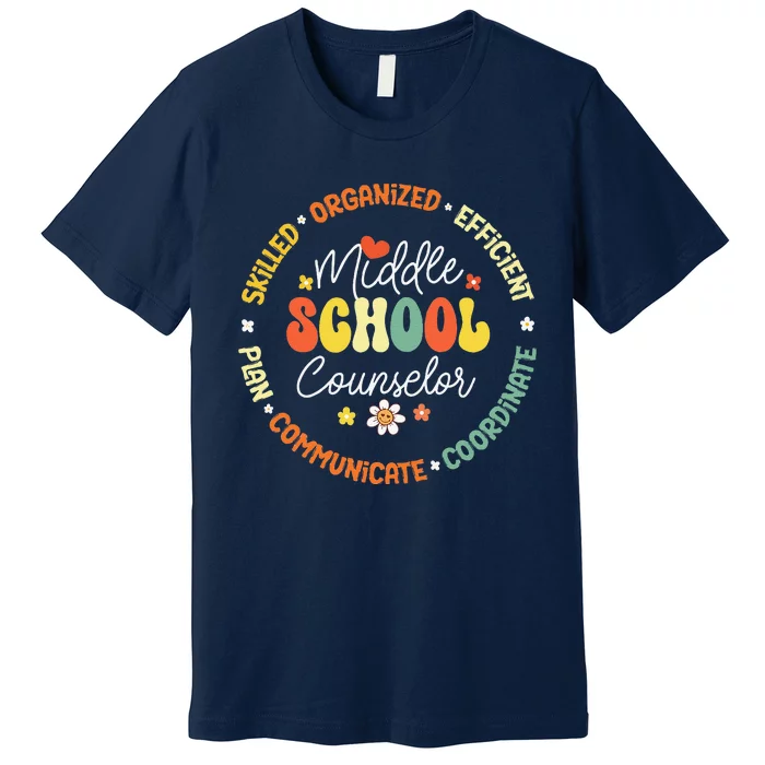 Middle School Counselor Back To School For Teacher Premium T-Shirt