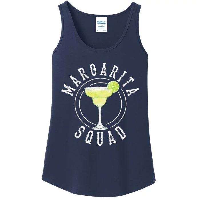 Margarita Squad Cute Tequila Fan Funny Cinco De Mayo Gift Ladies Essential Tank