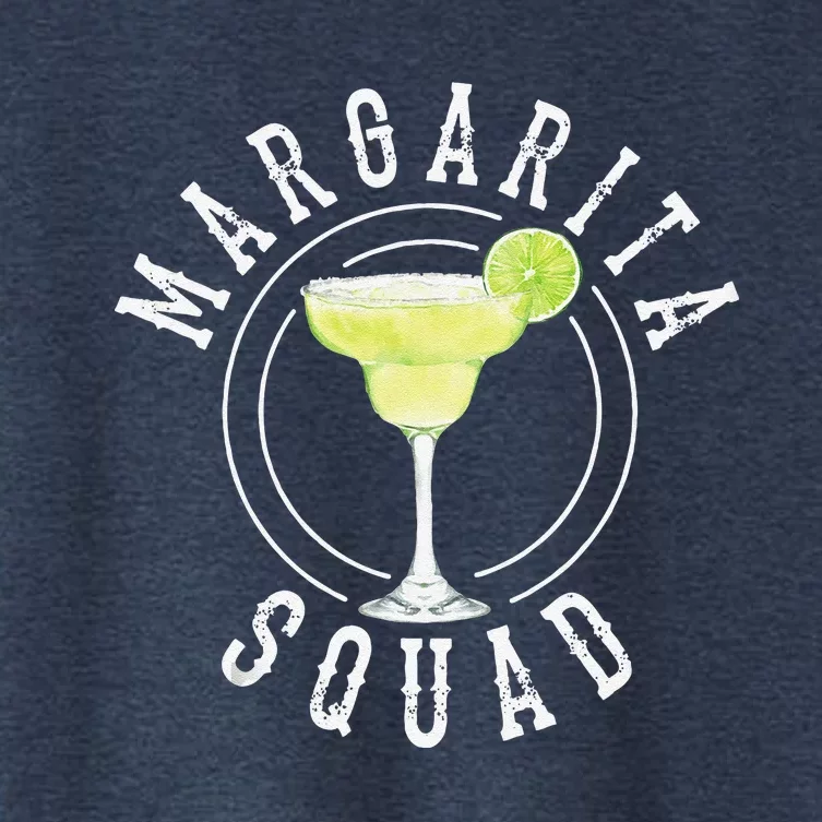 Margarita Squad Cute Tequila Fan Funny Cinco De Mayo Gift Women's Crop Top Tee