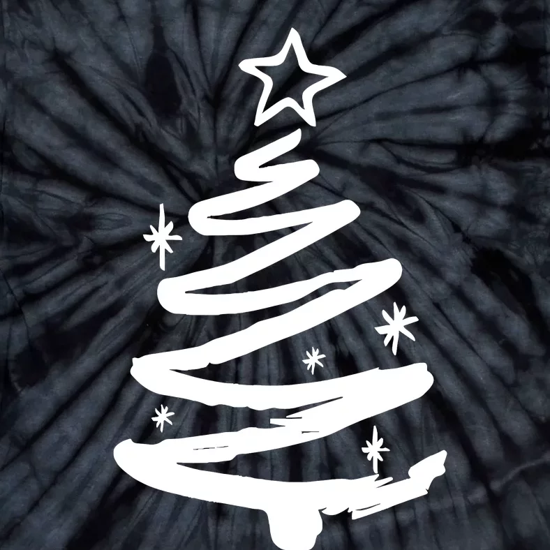 Merry Stellar Christmas Tie-Dye T-Shirt