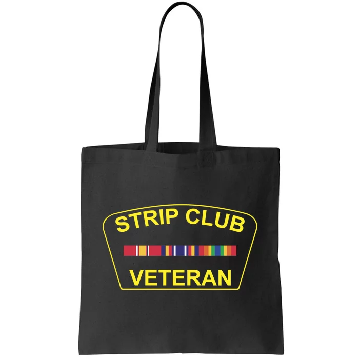 Military Strip Club Veteran Tote Bag