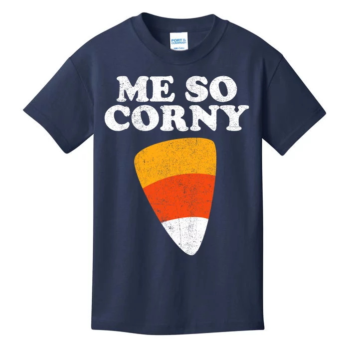 Me So Corny Halloween Funny Candy Corn Retro 80s Costume Kids T-Shirt