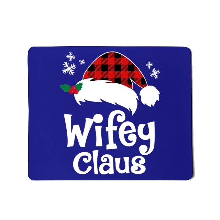 Mrs Santa Claus Funny Christmas Matching Couple Wife Fiance Gift Mousepad