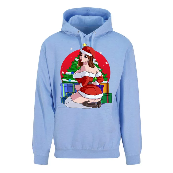 Mrs Santa Claus Sexy Mama Christmas Pajamas Xmas Gift Cute Gift Unisex Surf Hoodie