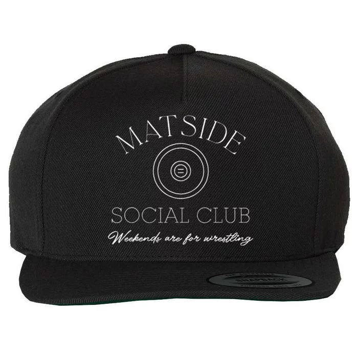 Matside Social Club Weekends Are For Wrestling Wool Snapback Cap