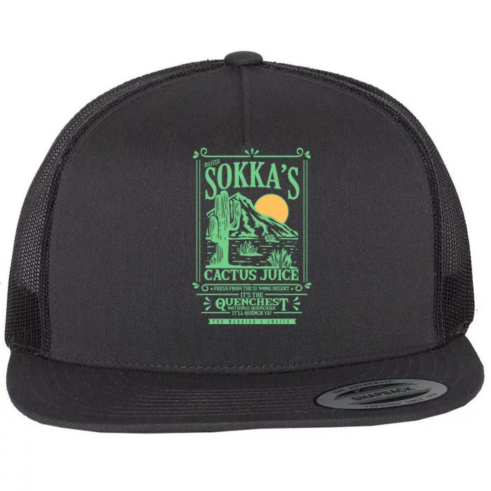 Master SokkaS Catus Juice Flat Bill Trucker Hat