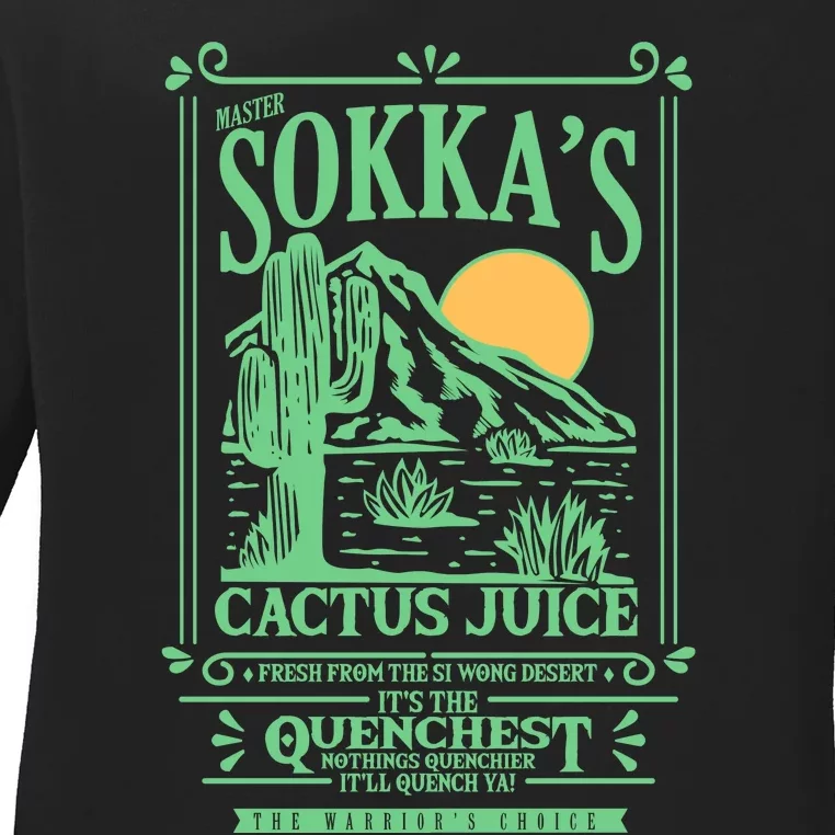 Master SokkaS Catus Juice Ladies Long Sleeve Shirt