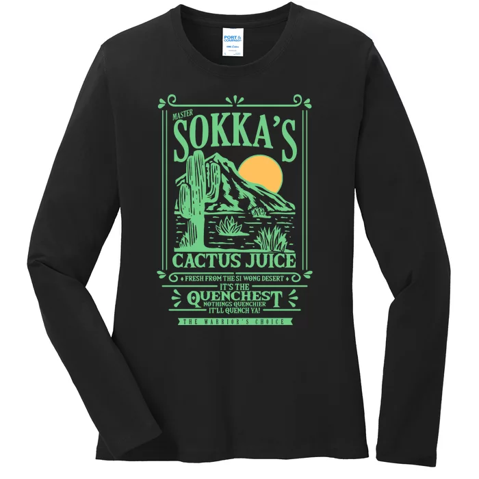 Master SokkaS Catus Juice Ladies Long Sleeve Shirt