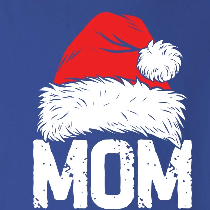 Mom Santa Christmas Family Matching Pajamas Mama Xmas Funny Gift Toddler Long Sleeve Shirt