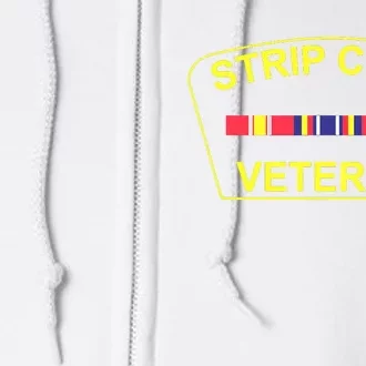 Military Strip Club Veteran Full Zip Hoodie