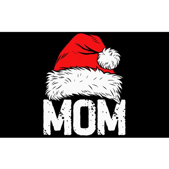 Mom Santa Christmas Family Matching Pajamas Mama Xmas Mother Short Sleeve Bumper Sticker