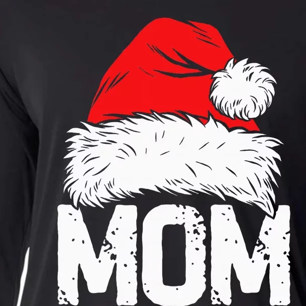 Mom Santa Christmas Family Matching Pajamas Mama Xmas Mother Short Sleeve Cooling Performance Long Sleeve Crew