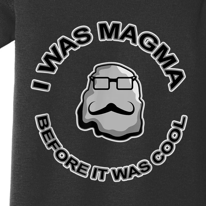 Magma Science Chemistry Geology Funny Igneous Rock Baby Bodysuit