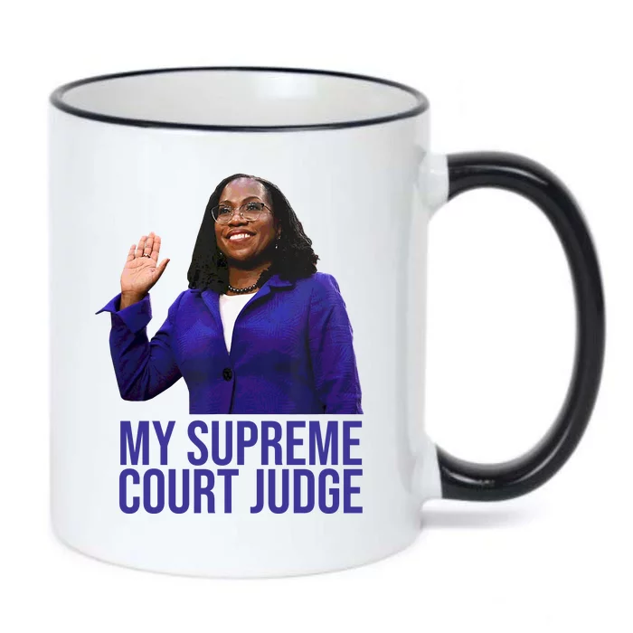 My Supreme Court Judge KBJ Black Color Changing Mug