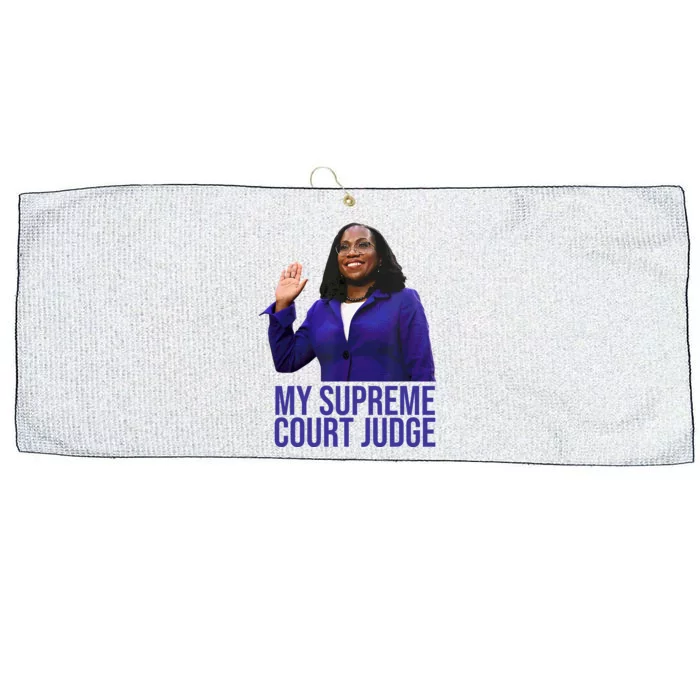 My Supreme Court Judge KBJ Large Microfiber Waffle Golf Towel