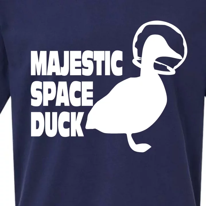 Majestic Space Duck Sueded Cloud Jersey T-Shirt