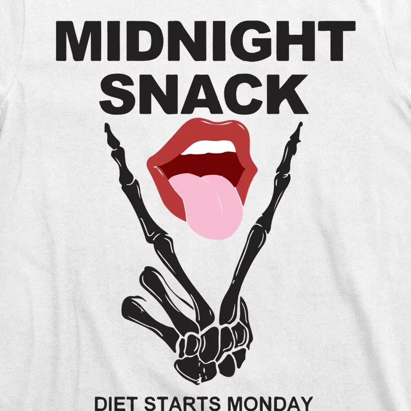 Midnight Snack Diet Starts Monday T-Shirt