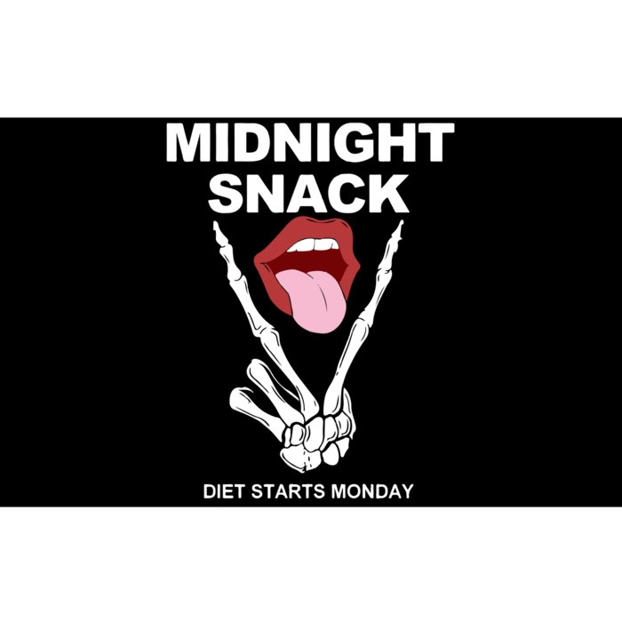 Midnight Snack Diet Starts Monday Bumper Sticker