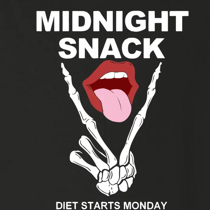 Midnight Snack Diet Starts Monday Toddler Long Sleeve Shirt