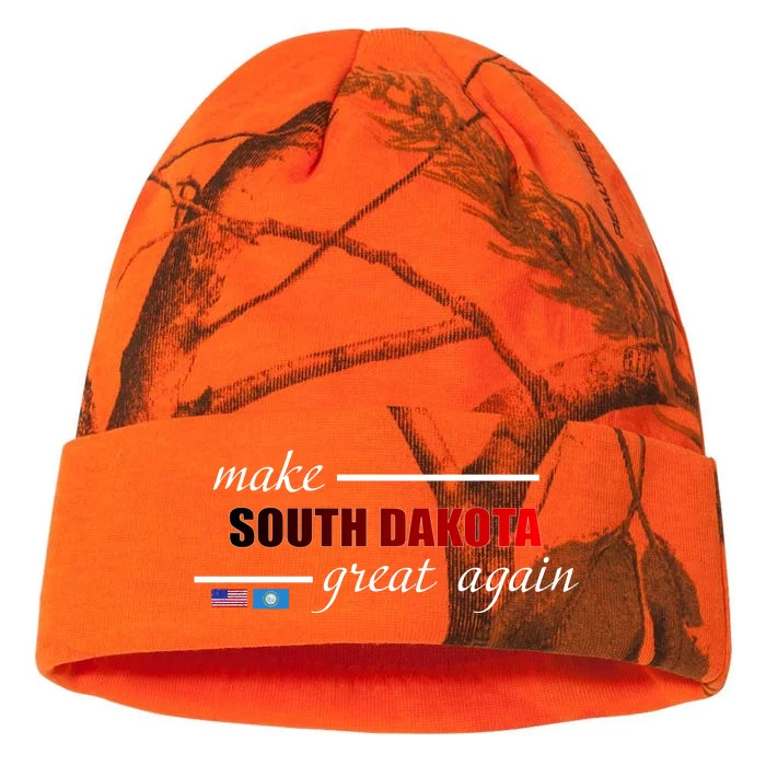 Make South Dakota Great Again Kati - 12in Camo Beanie