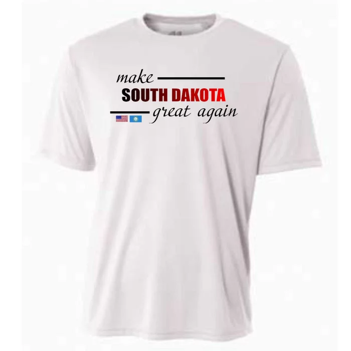 Make South Dakota Great Again Cooling Performance Crew T-Shirt