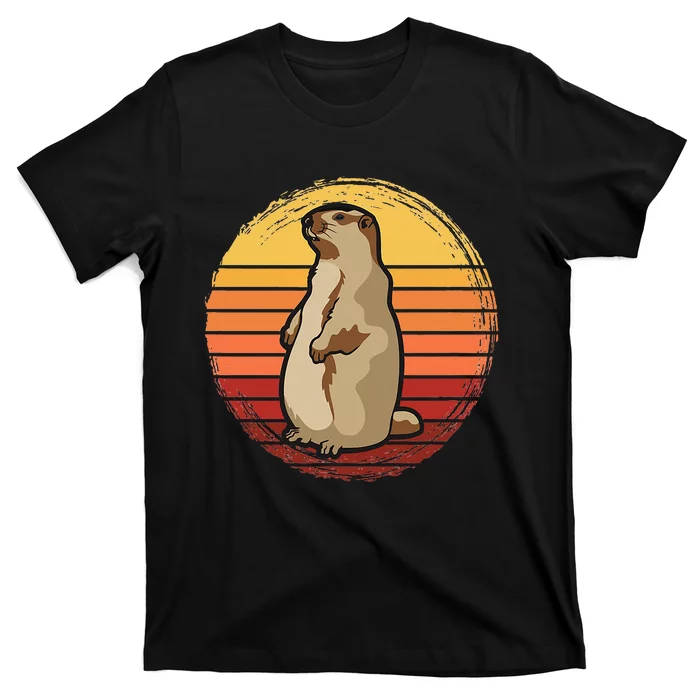 Marmot Sunset Design For Marmot Lovers T-Shirt