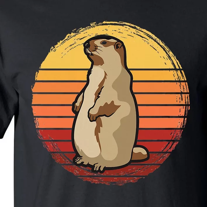 Marmot Sunset Design For Marmot Lovers Tall T-Shirt