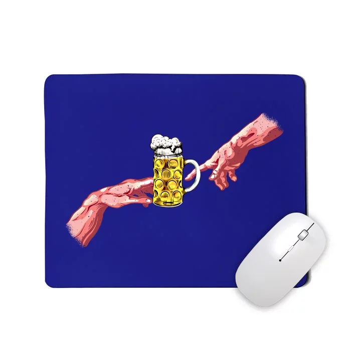 Michelangelo S Day Stag Party Sports Beer Gift Mousepad