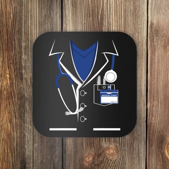 Medical Staff Doctor Costume Birthday Kids Doctor Halloween Coaster