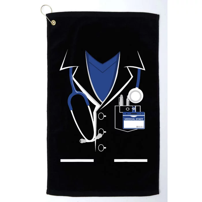 Medical Staff Doctor Costume Birthday Kids Doctor Halloween Platinum Collection Golf Towel