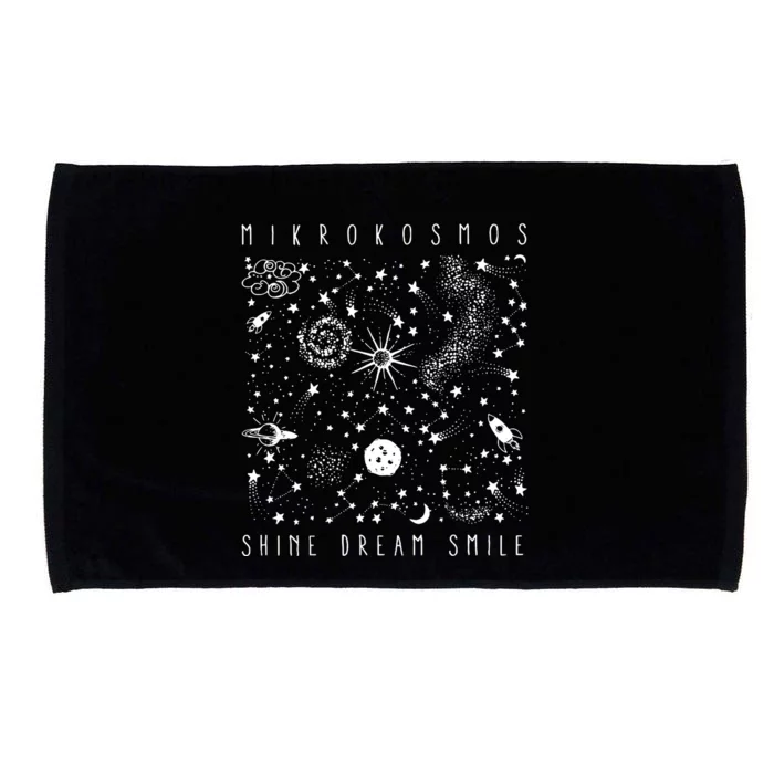 Mikrokosmos Shine Dream Smile Twinkling Starlight Microfiber Hand Towel