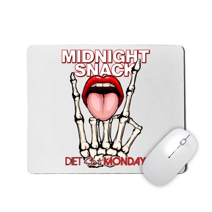 Midnight Snack Diet Starts Monday Mousepad