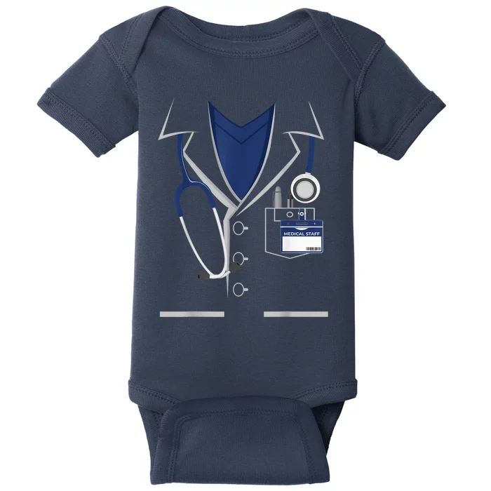 Medical Staff Doctor Costume Birthday Kid Doctor Halloween Baby Bodysuit