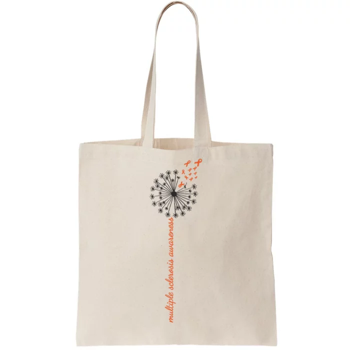 Multiple Sclerosis Dandelion MS Awareness Tote Bag