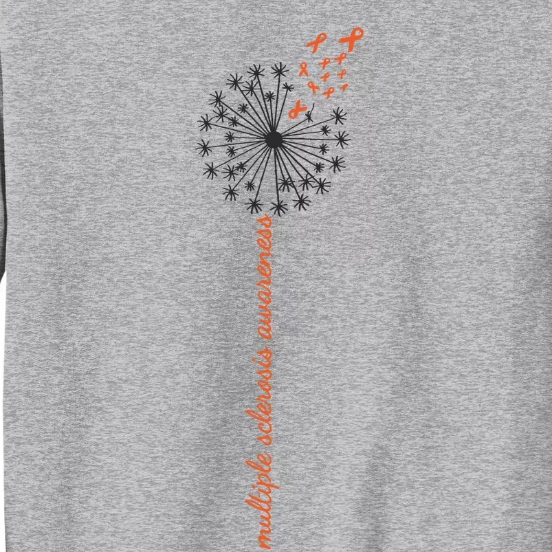 Multiple Sclerosis Dandelion MS Awareness Tall Sweatshirt