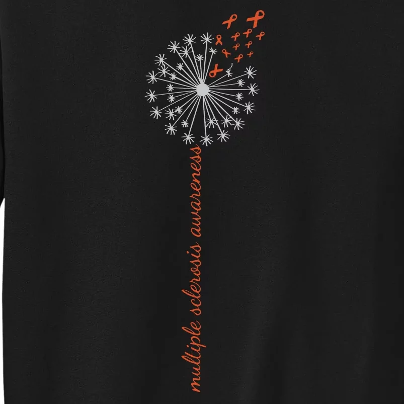 Multiple Sclerosis Dandelion MS Awareness Tall Sweatshirt