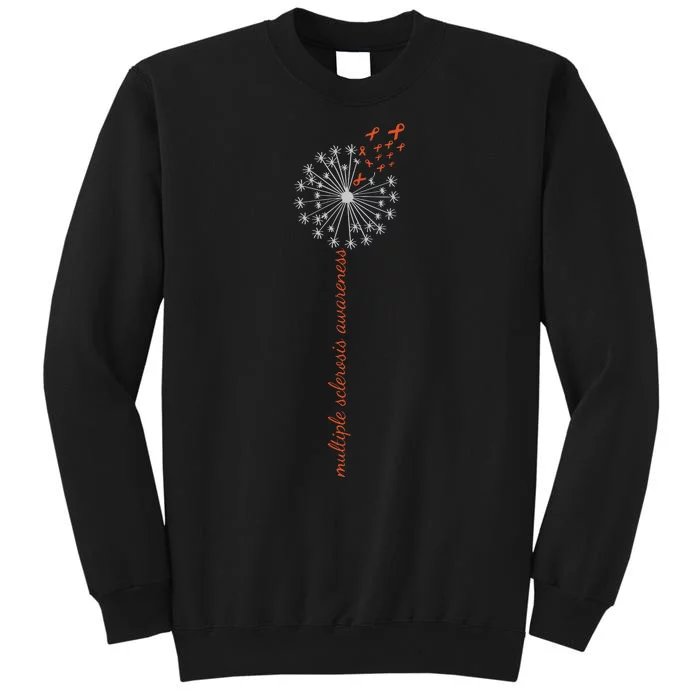 Multiple Sclerosis Dandelion MS Awareness Tall Sweatshirt