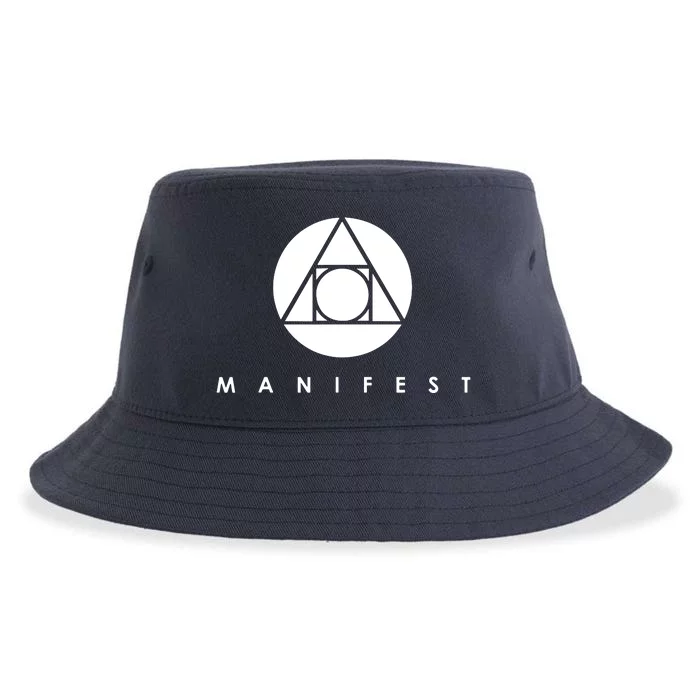 Manifestattion Symbol Essential Sustainable Bucket Hat