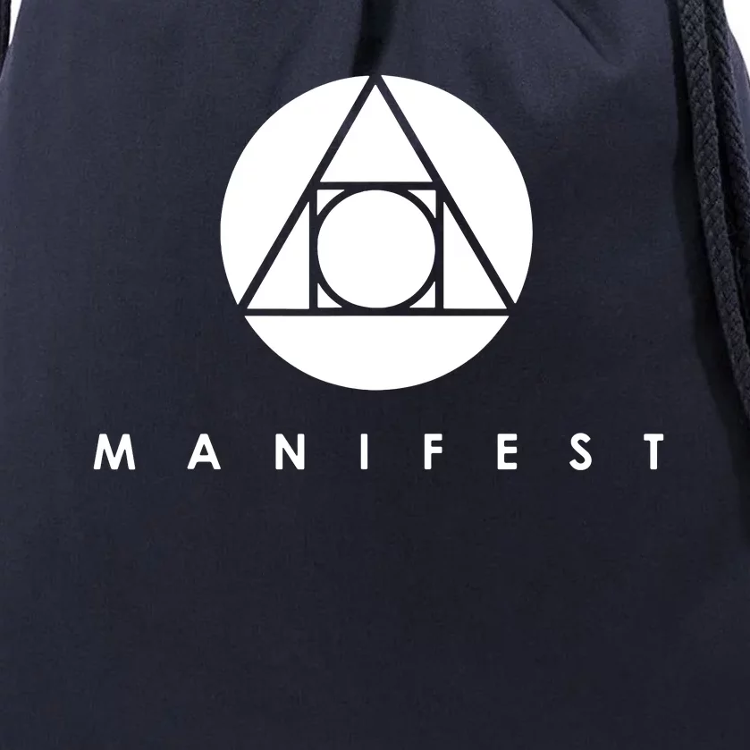 Manifestattion Symbol Essential Drawstring Bag