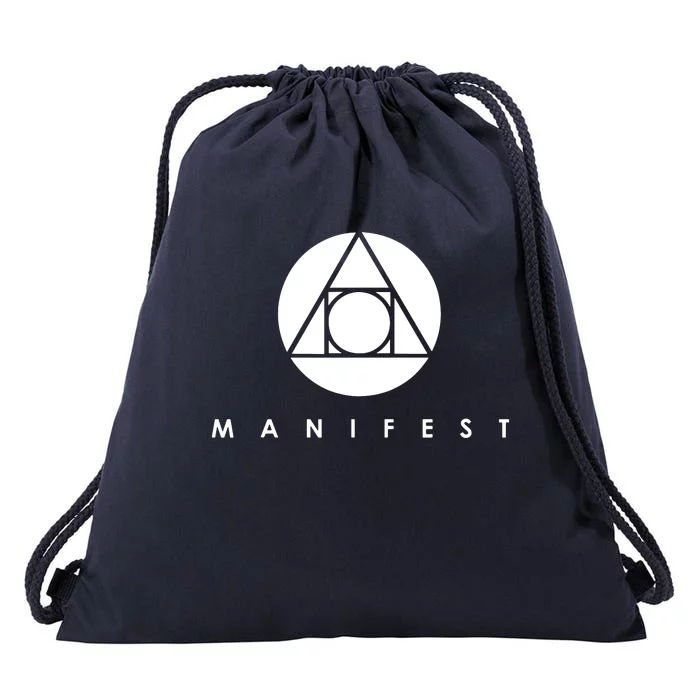 Manifestattion Symbol Essential Drawstring Bag