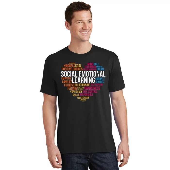 Matching Social Emotional Learning Team Counselor Sel Day T-Shirt