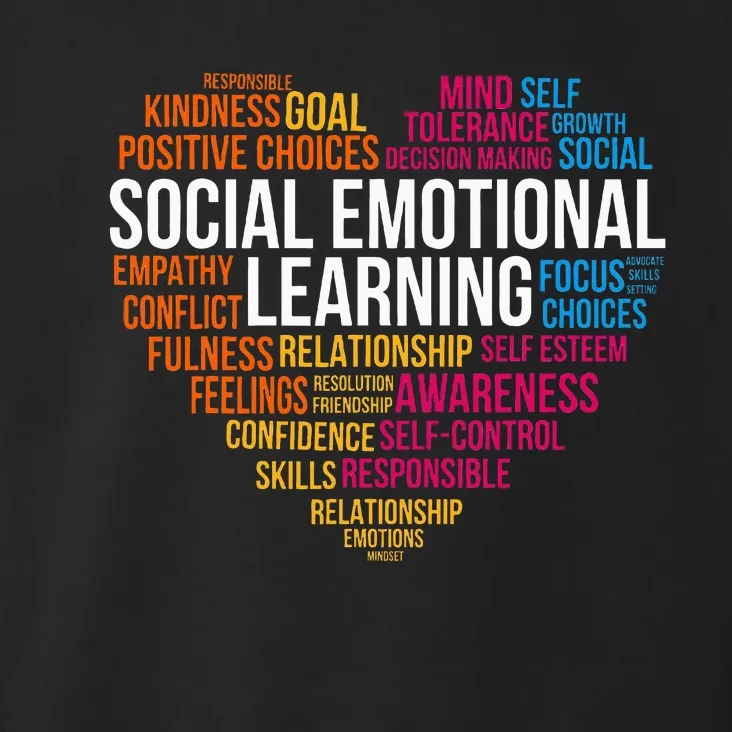 Matching Social Emotional Learning Team Counselor Sel Day Toddler Hoodie