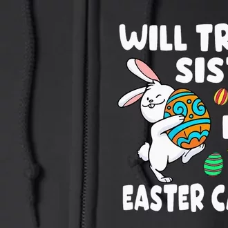 Matching Sibling Easter Outfits Brother Sister Full Zip Hoodie