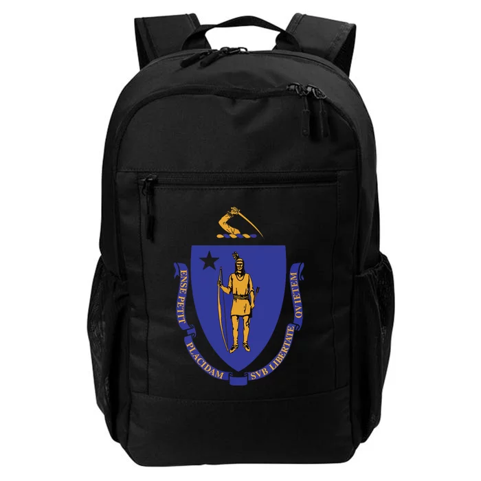 Massachusetts State Flag Us State Flag Daily Commute Backpack